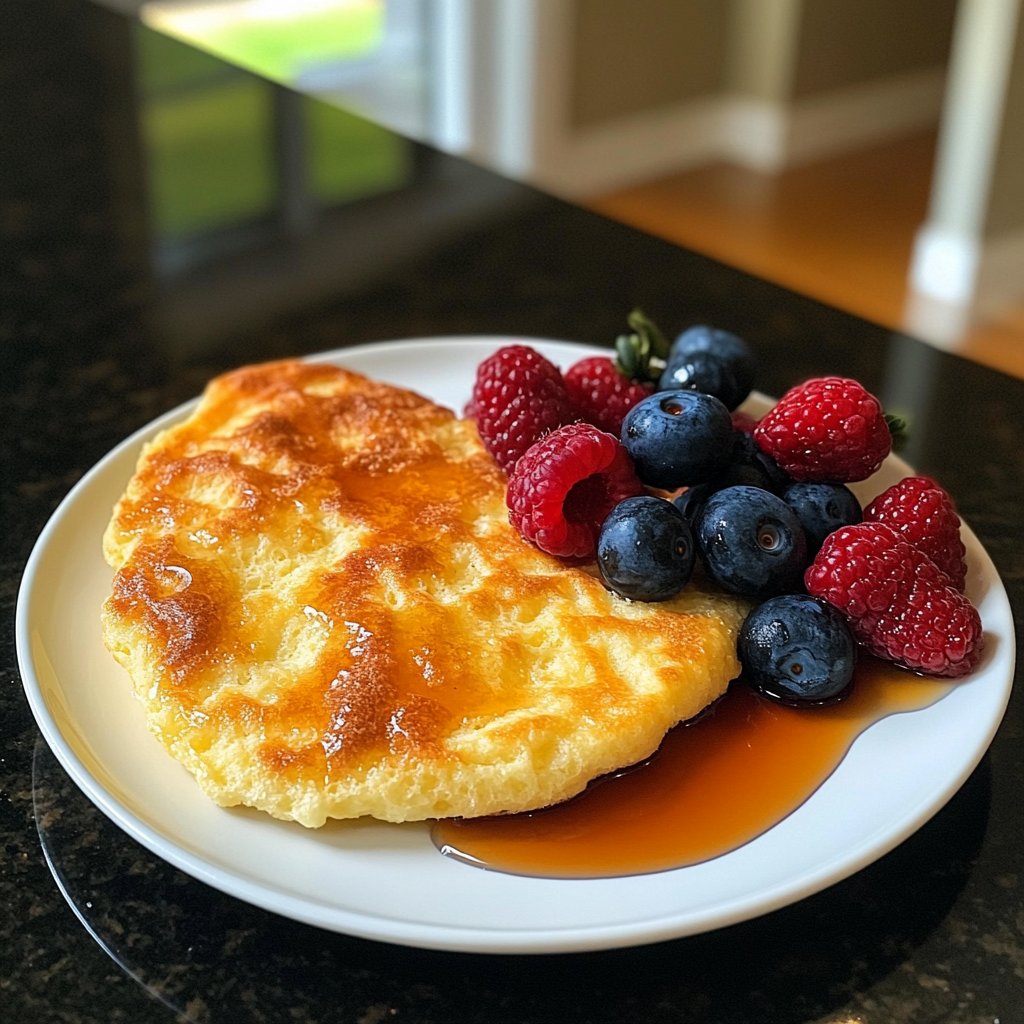 Pfannkuchen zum Frühstück