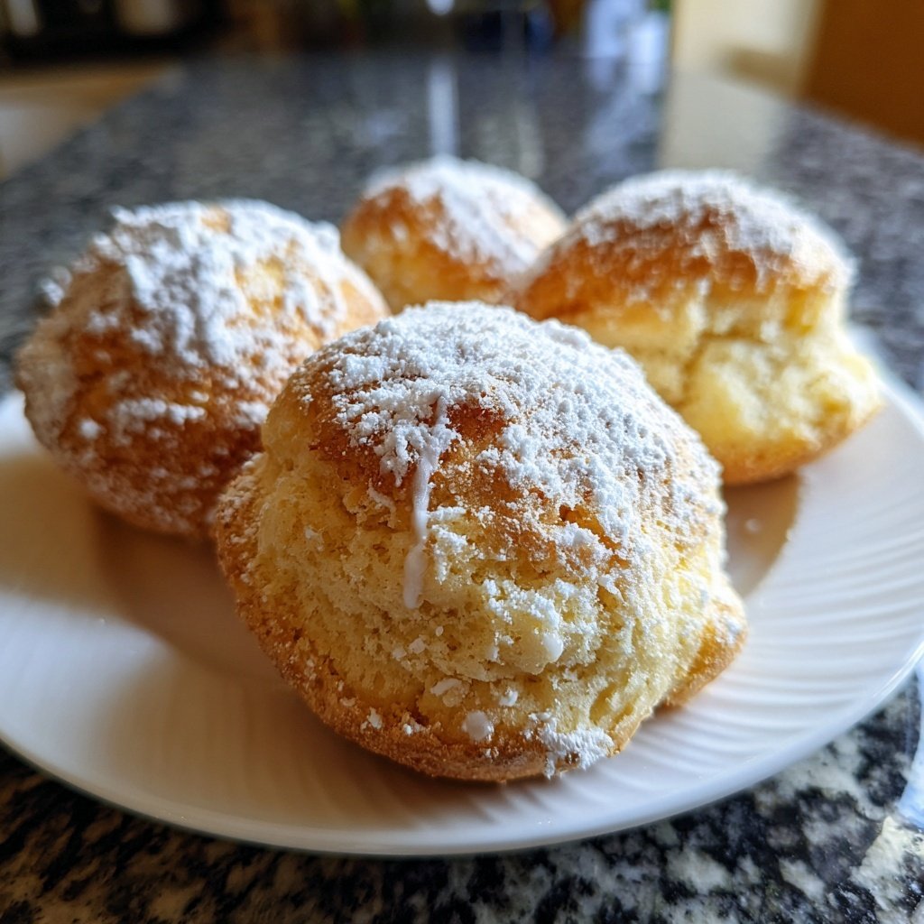 Quarkbällchen fluffig und leicht