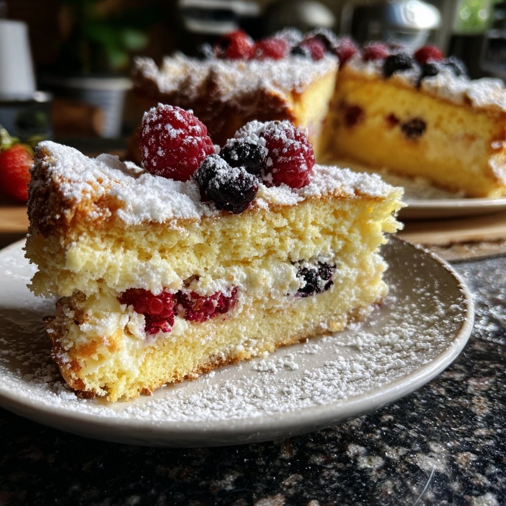 Wolkenkuchen ohne Mehl