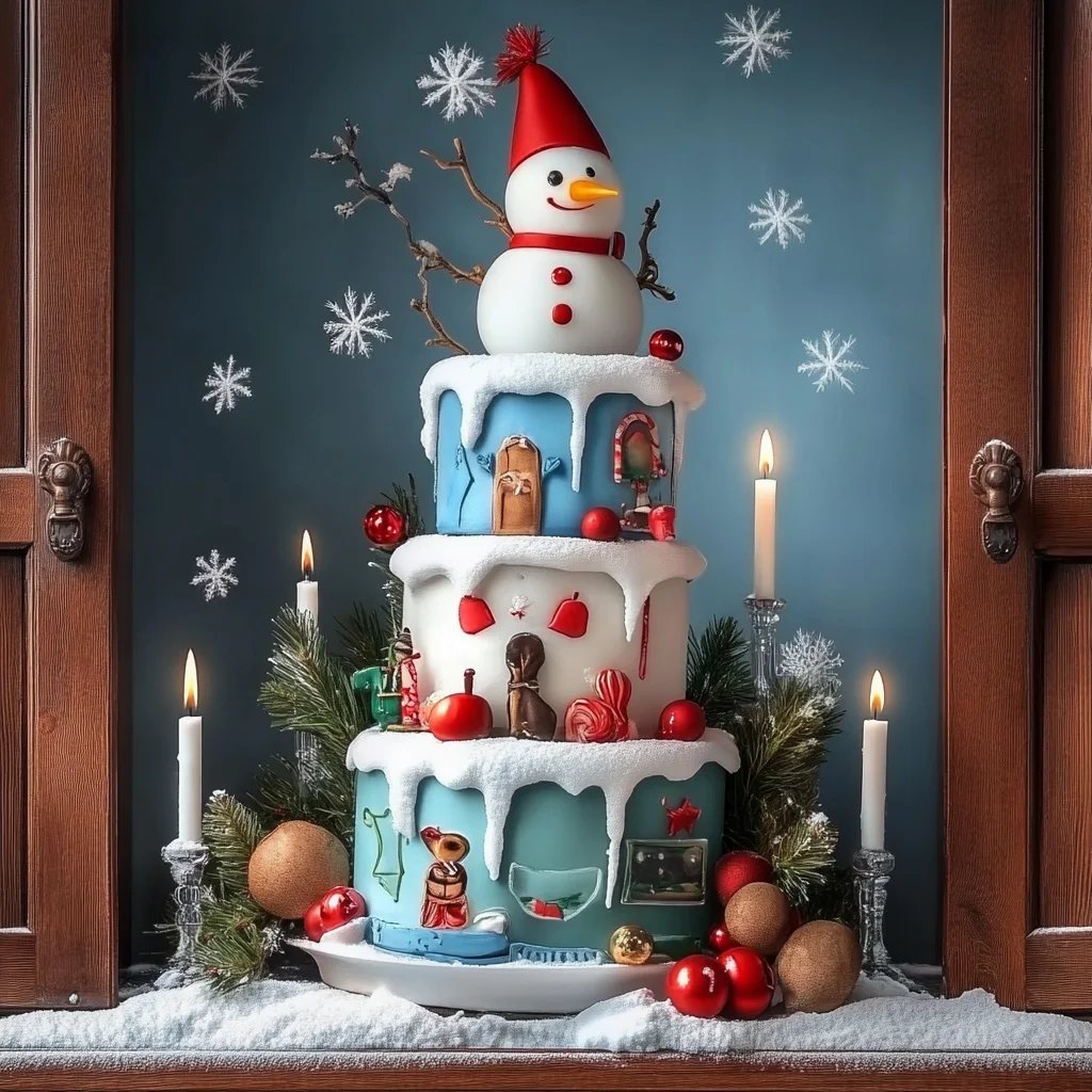 Wintergeburtstagskuchen