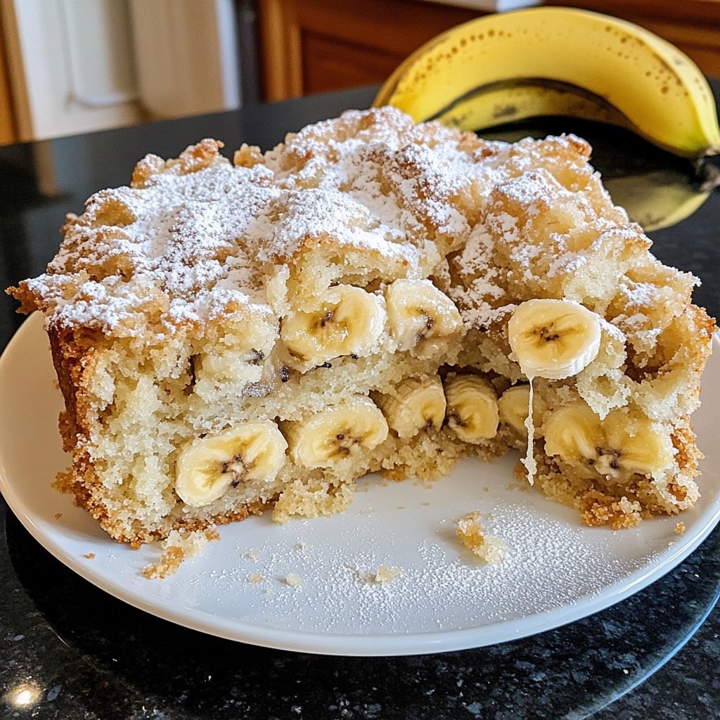 Bananenkuchen für Geburtstag