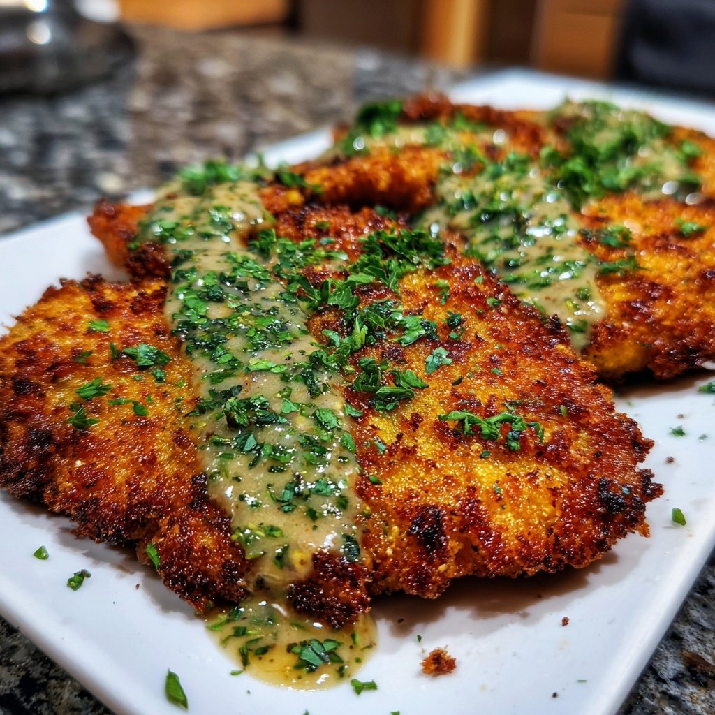 Blumenkohl Schnitzel Knusprig