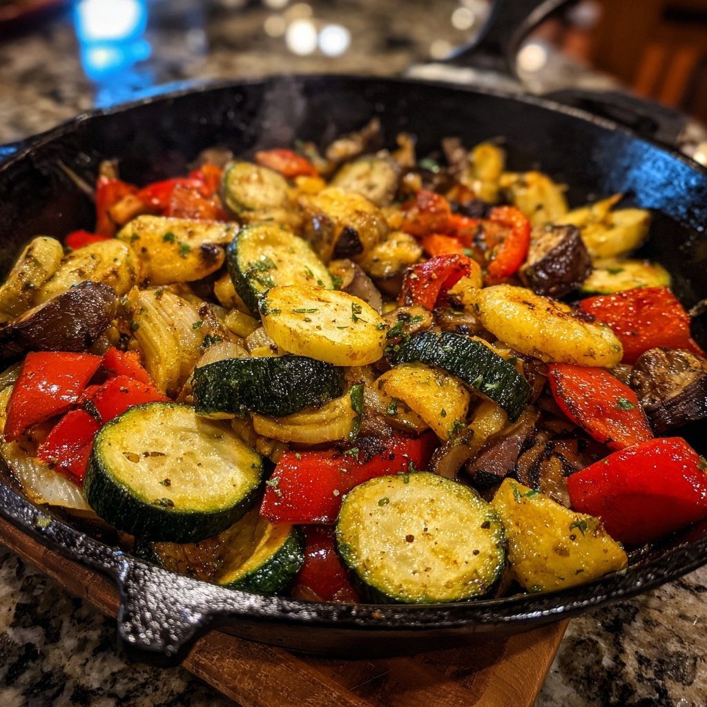 Grill Gemüse Pfanne