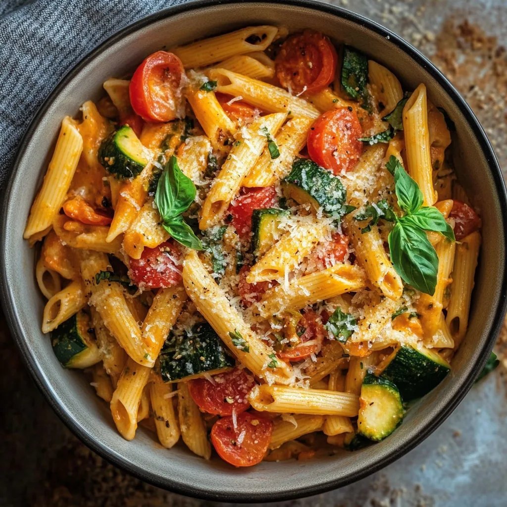 One Pot Veggie Pasta