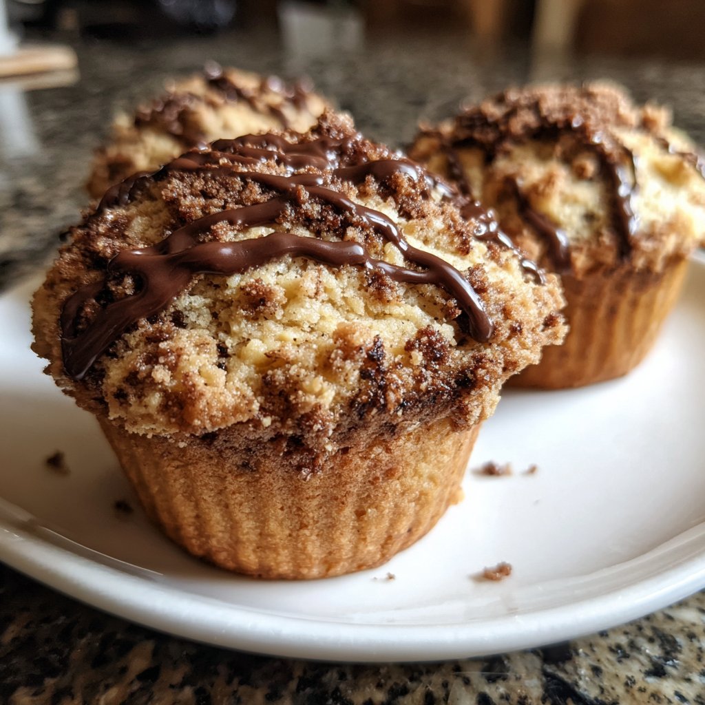 Muffins mit Kakao und Joghurt