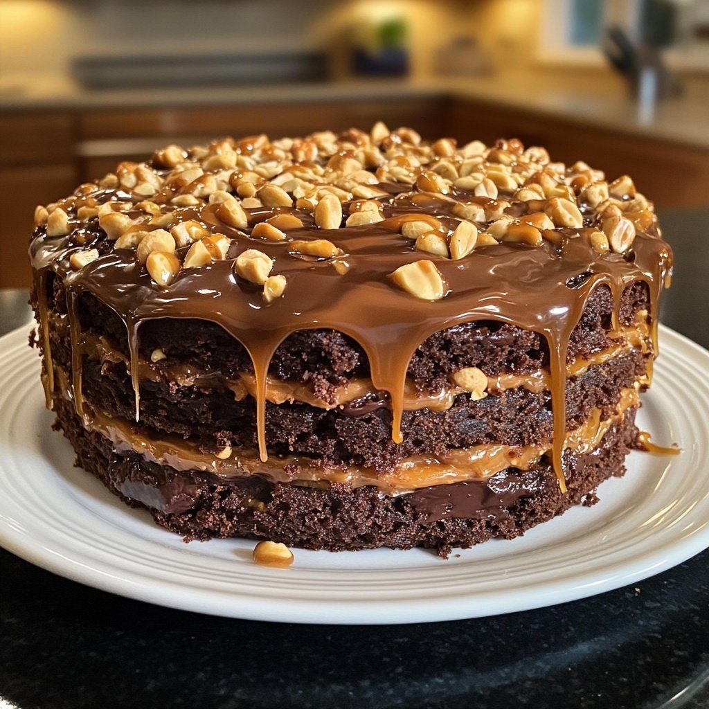 Snickers Kuchen