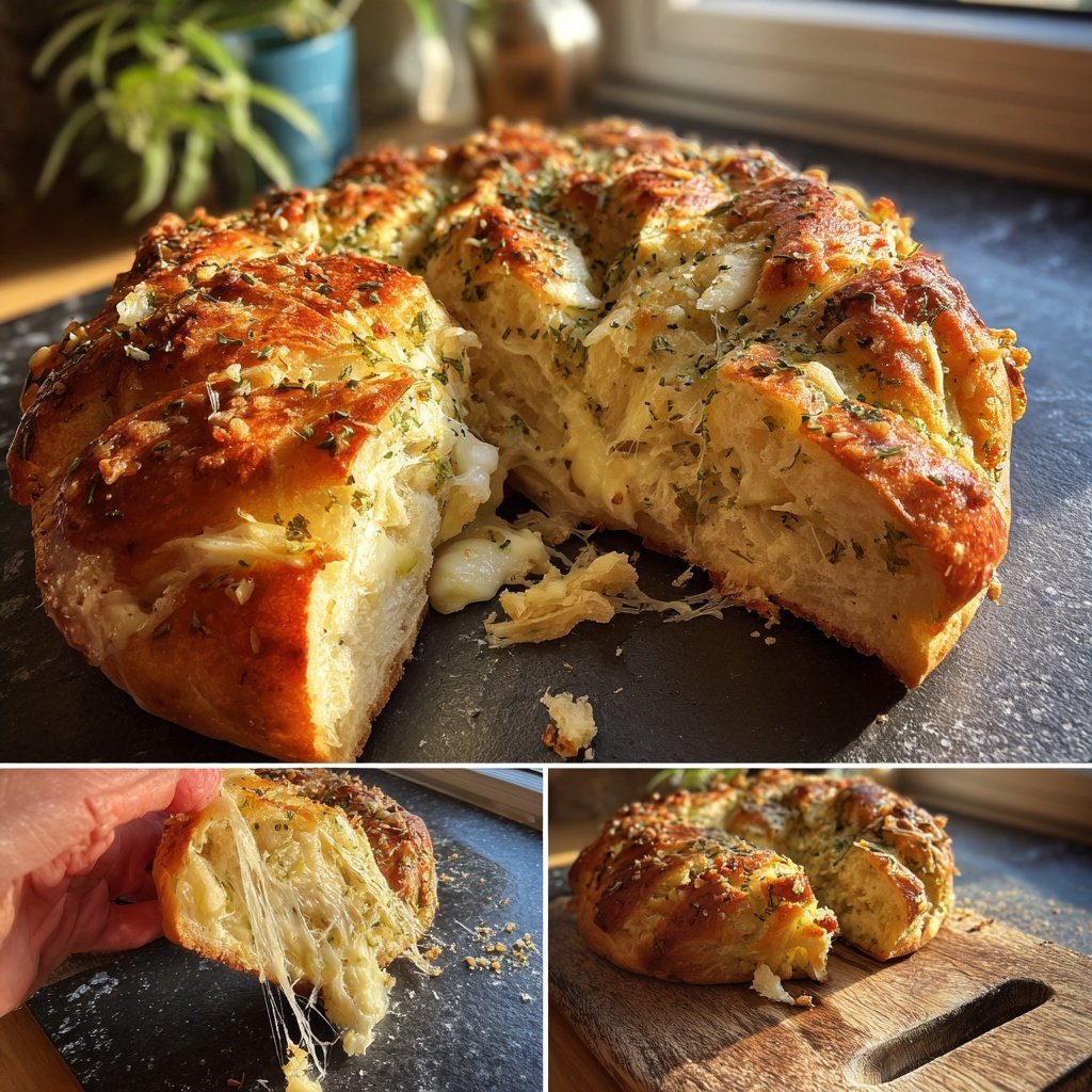 Zupfbrot Mit Hefeteig