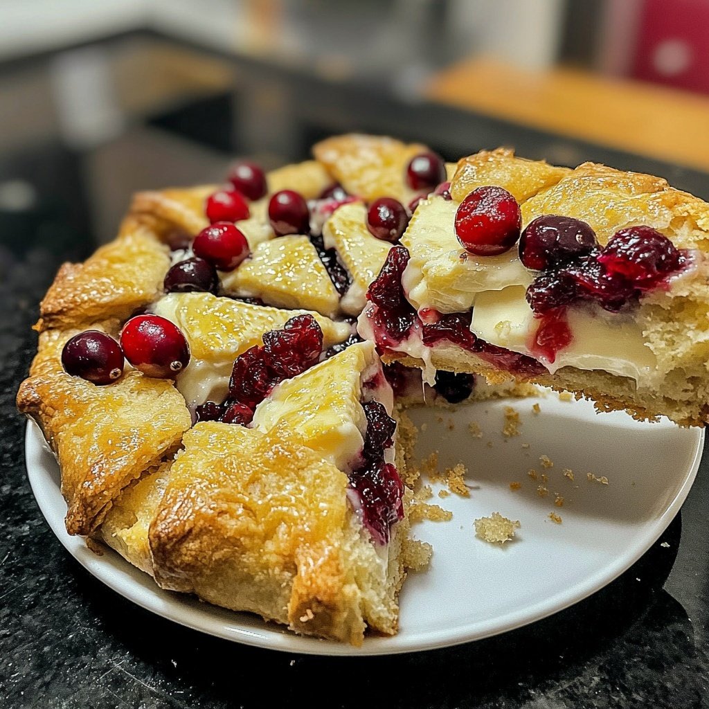 Cranberry-Brie-gefülltes Hähnchen