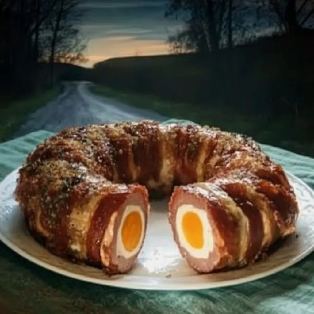 Hackbraten mit Überraschung