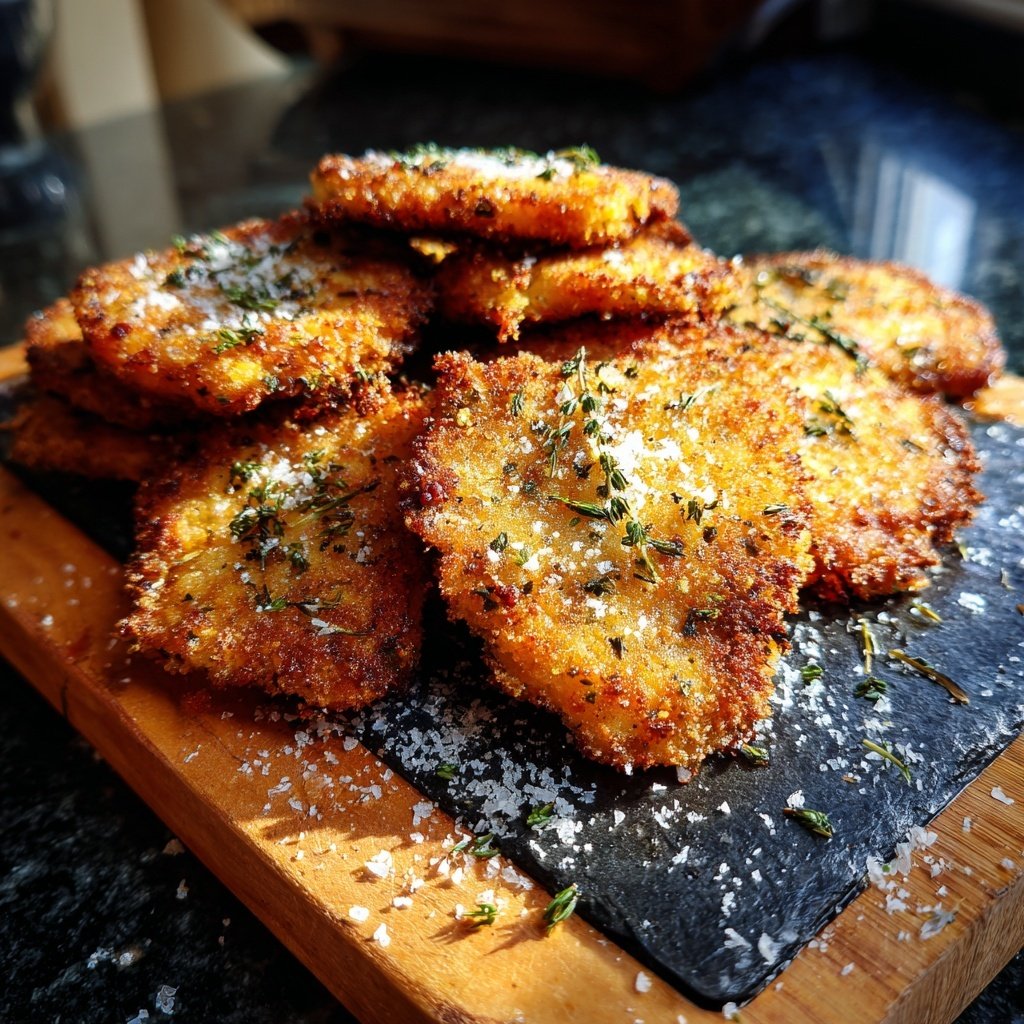 Blumenkohl Parmesan Schnitzel Aus Dem Ofen
