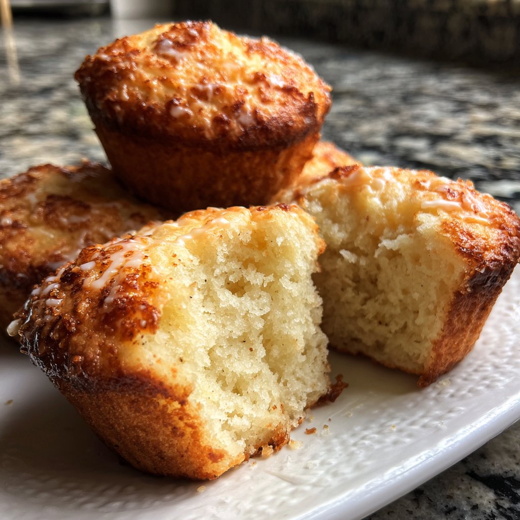 Vanillemuffins mit weicher Krume