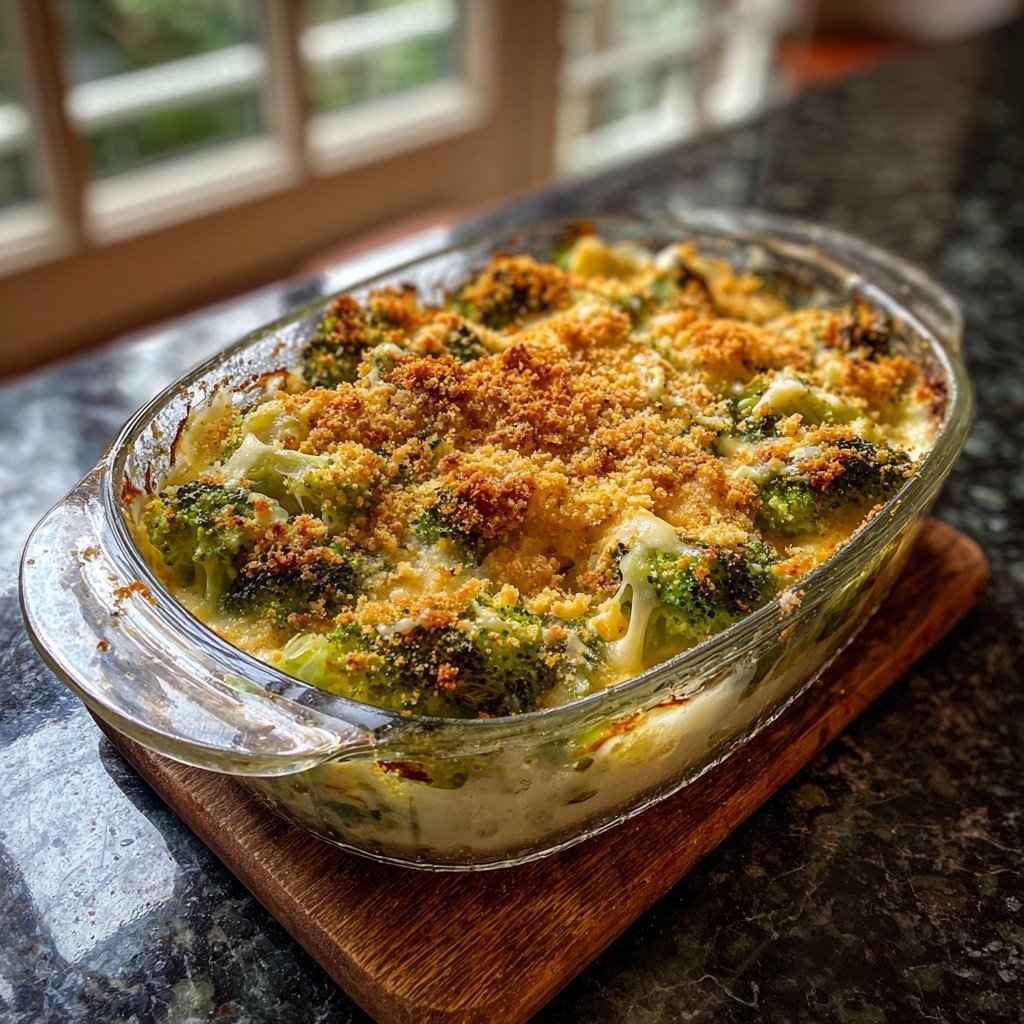 Brokkoli Auflauf Mit Frischkäse