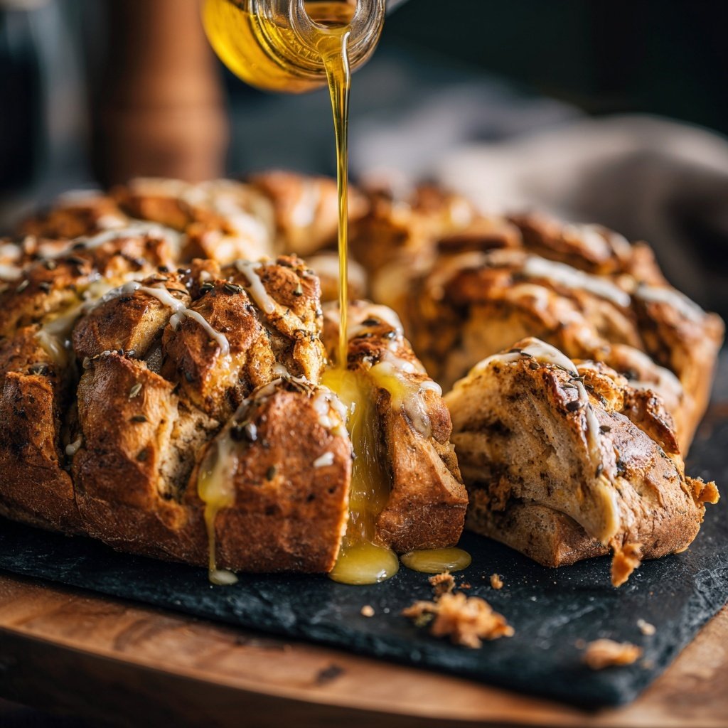 Zupfbrot Mit Sonnenblumenöl