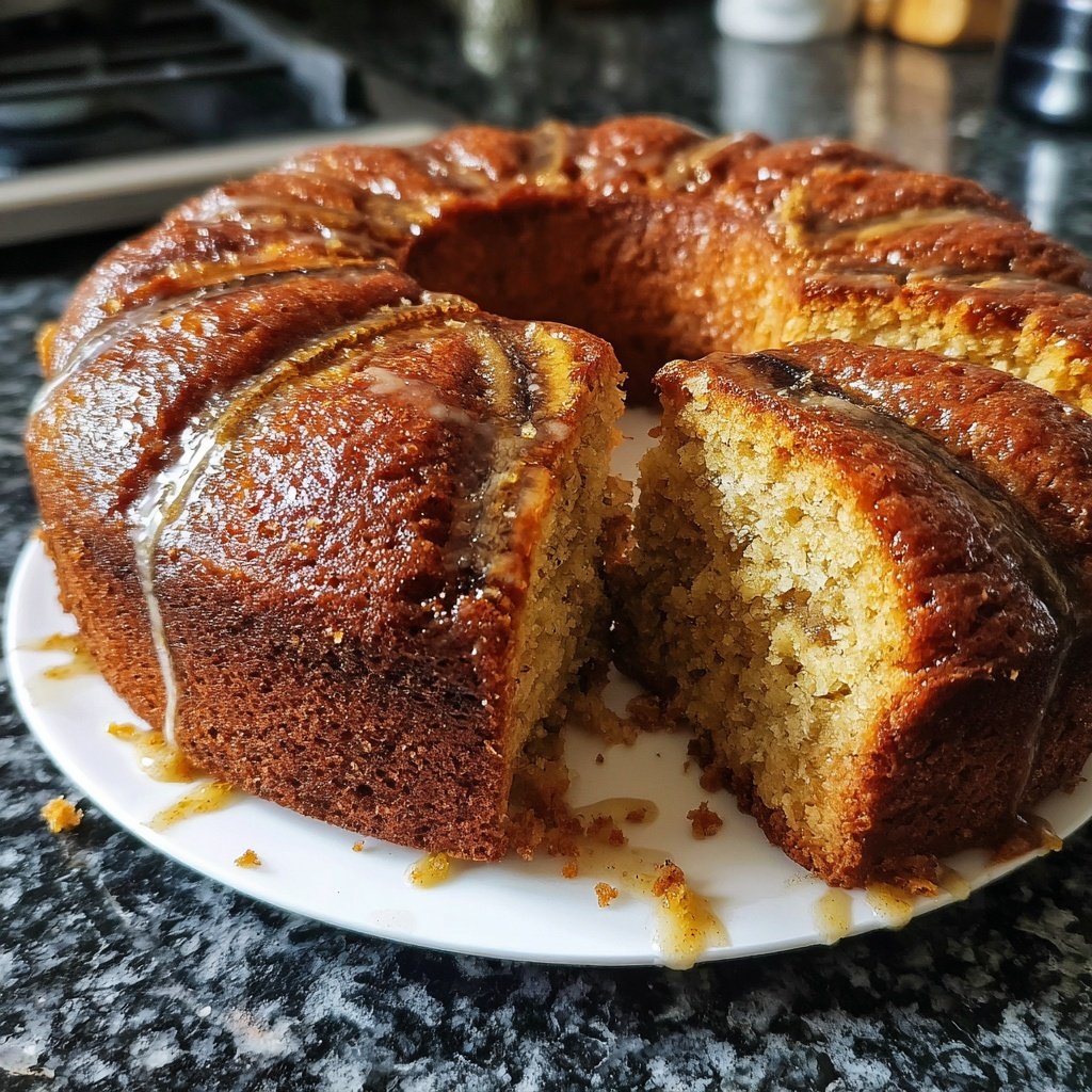 Bananenkuchen mit Buttermilch