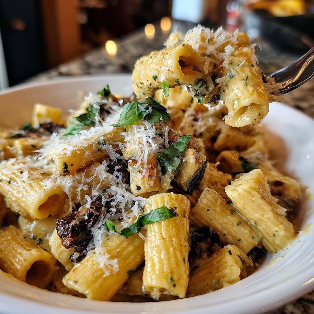 Internationale Küche Italienische Pasta alla Norma