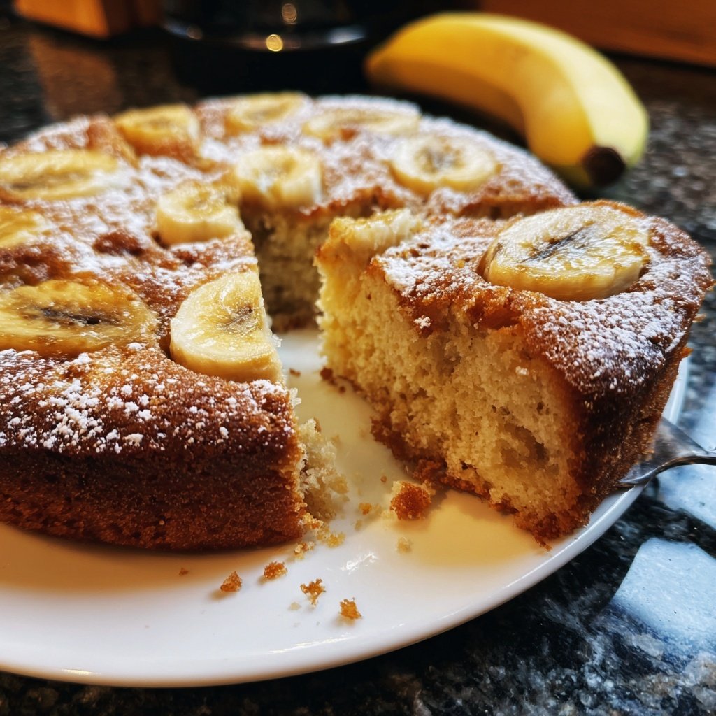 Bananenkuchen vom Blech
