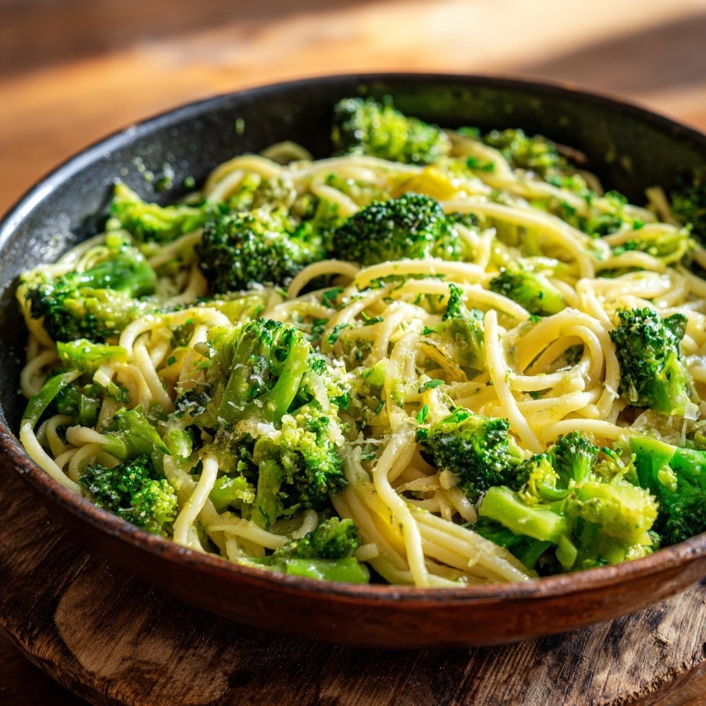 Brokkoli Nudelpfanne Schnell