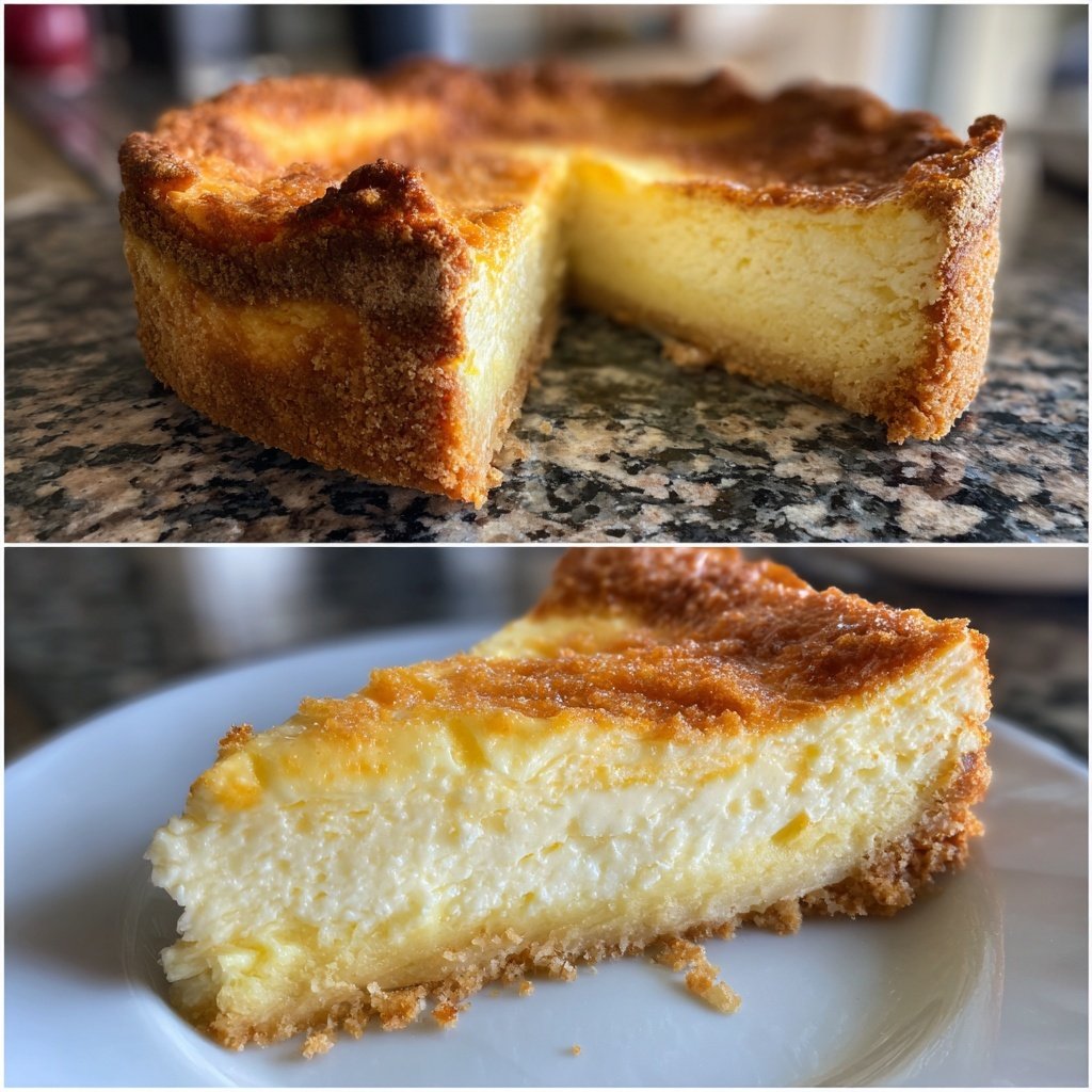 Käsekuchen klassisch gebacken